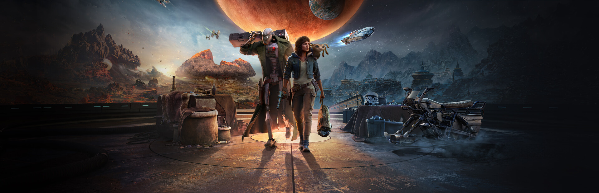Star Wars Outlaws official promotional artwork