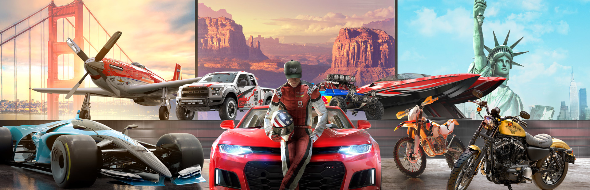 The Crew 2 official promotional artwork